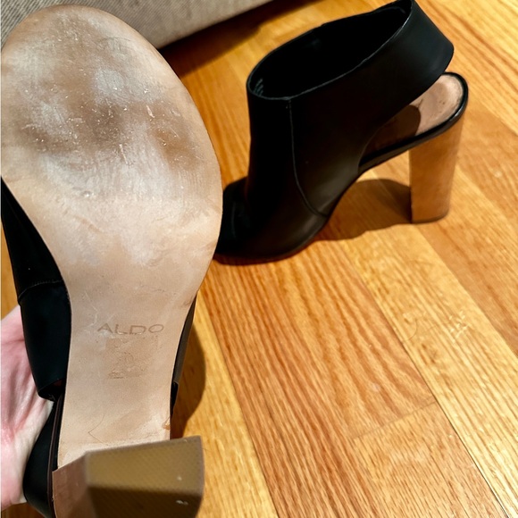 Aldo open toe sling back booties - Picture 5 of 6